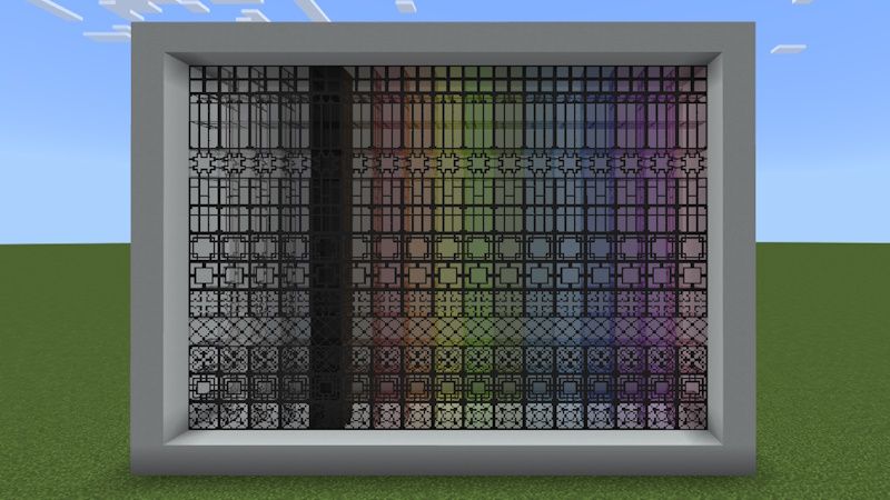Colorful Glass by Block Perfect Studios