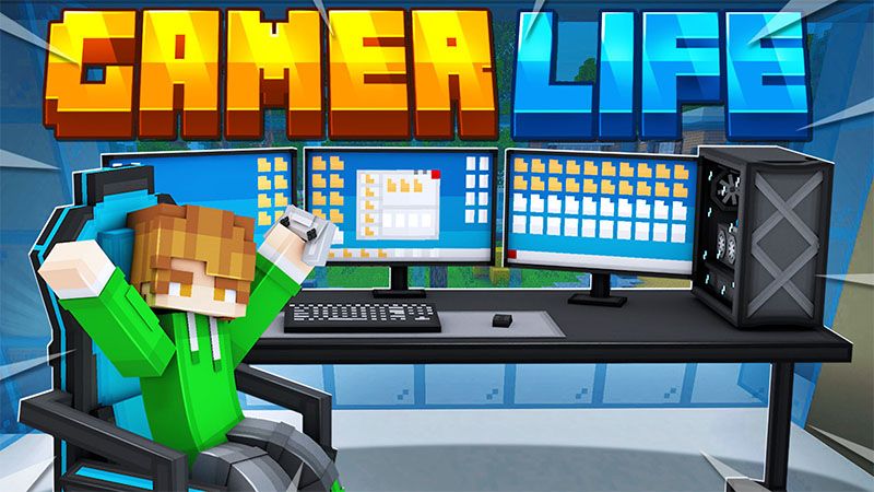 Gamer Life on the Minecraft Marketplace by Lua Studios Gamer Life on the Minecraft Marketplace by Lua Studios