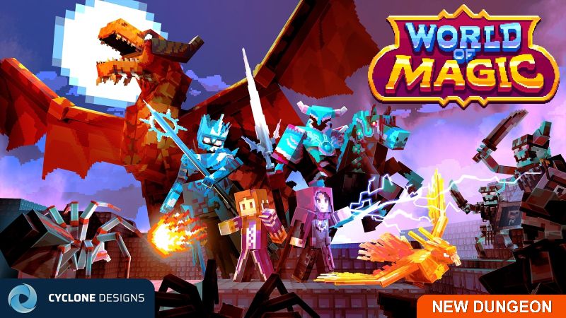 World of Magic on the Minecraft Marketplace by Cyclone World of Magic on the Minecraft Marketplace by Cyclone