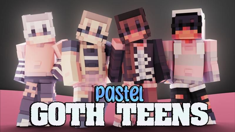 Pastel Goth Teens on the Minecraft Marketplace by CubeCraft Games Pastel Goth Teens on the Minecraft Marketplace by CubeCraft Games