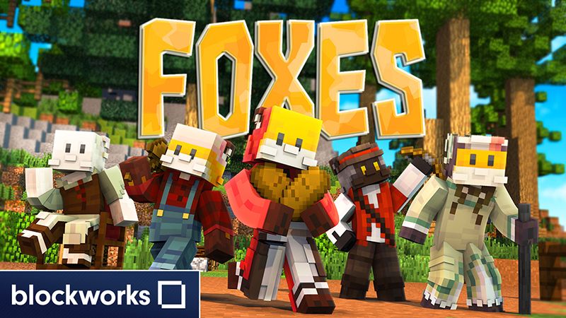 Foxes on the Minecraft Marketplace by Blockworks