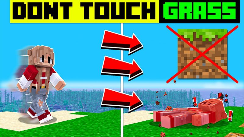 Dont Touch GRASS on the Minecraft Marketplace by ChewMingo