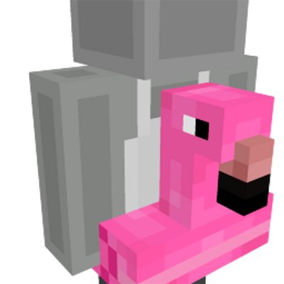 Flamingo Inflatable on the Minecraft Marketplace by Mazario Studios