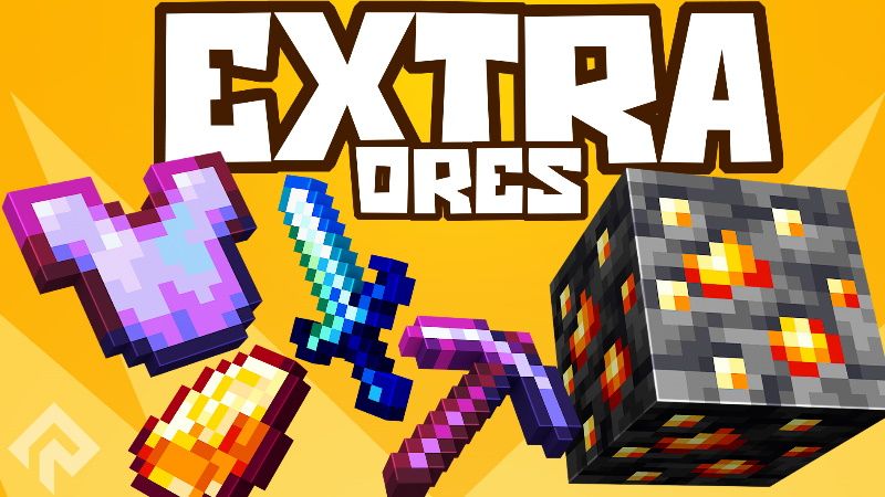 Extra Ores on the Minecraft Marketplace by RareLoot Extra Ores on the Minecraft Marketplace by RareLoot