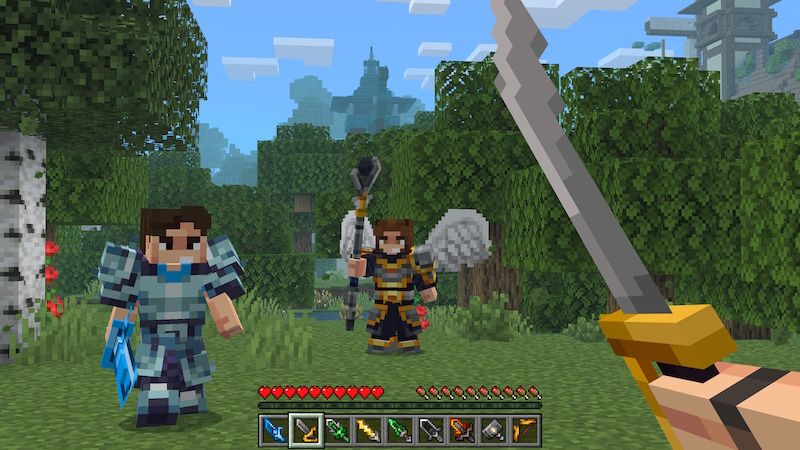 Weapons & Armors Add-on by Pixell Studio