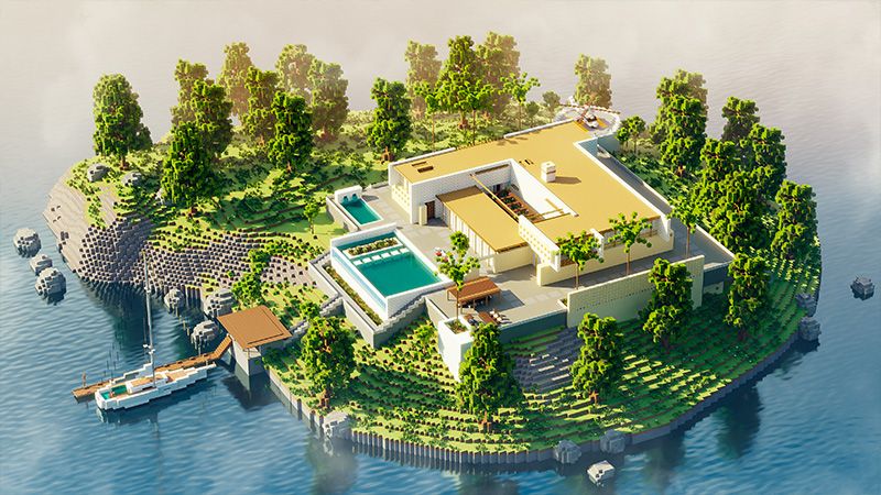 Luxury Island Mansion