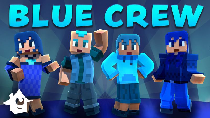 Blue Crew on the Minecraft Marketplace by House of How Blue Crew on the Minecraft Marketplace by House of How