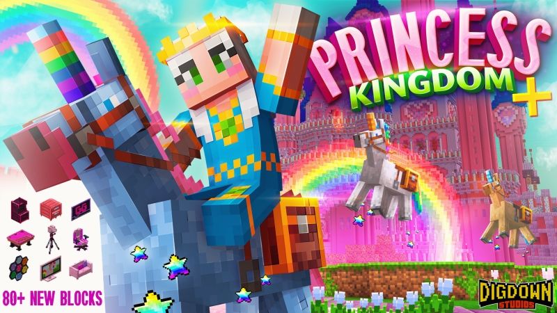 Princess Kingdom on the Minecraft Marketplace by Dig Down Studios