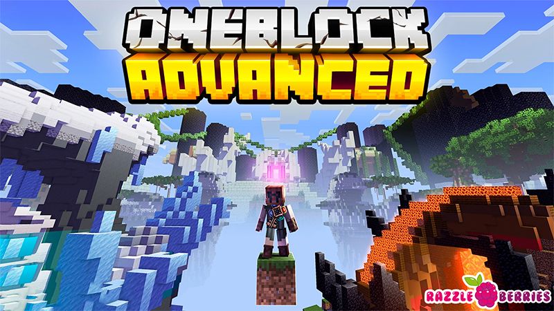 One Block Advanced on the Minecraft Marketplace by Razzleberries One Block Advanced on the Minecraft Marketplace by Razzleberries