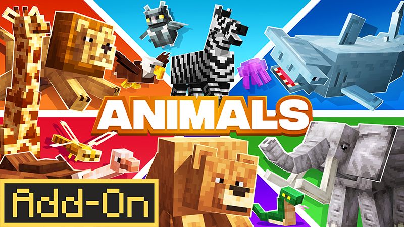 Animals AddOn on the Minecraft Marketplace by Kreatik Studios