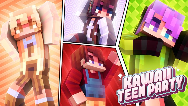Kawaii Teen Party on the Minecraft Marketplace by Dark Lab Creations