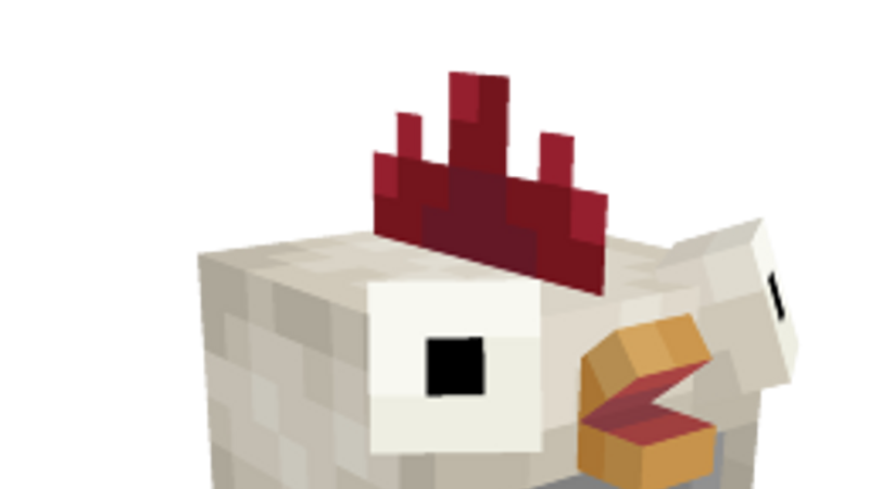 Chicken Hat on the Minecraft Marketplace by PixelHeads