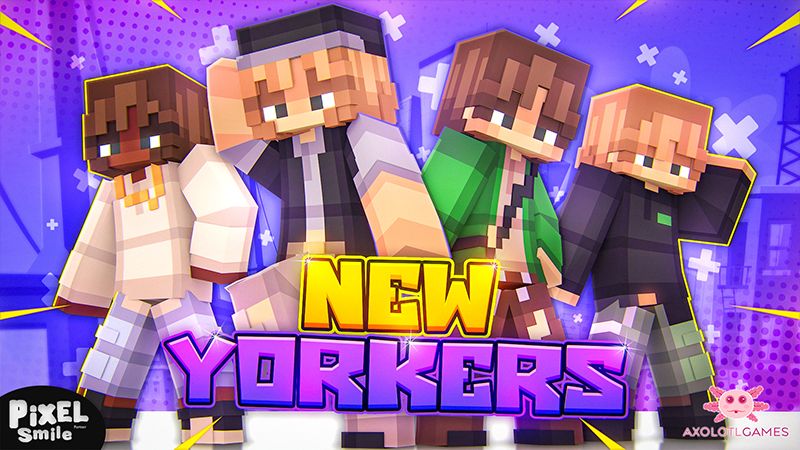 New Yorkers on the Minecraft Marketplace by Pixel Smile Studios New Yorkers on the Minecraft Marketplace by Pixel Smile Studios