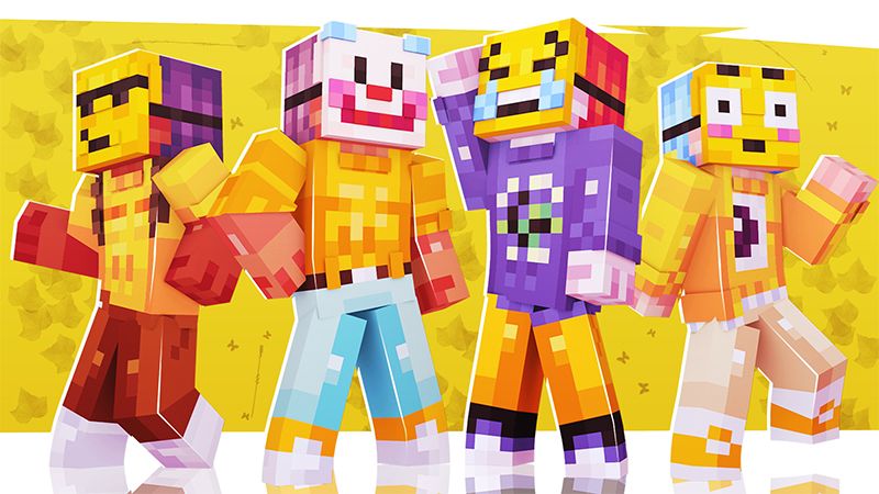 Emoji Masks on the Minecraft Marketplace by Pickaxe Studios Emoji Masks on the Minecraft Marketplace by Pickaxe Studios