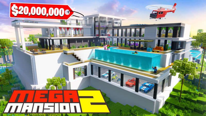 MEGA MANSION 2 on the Minecraft Marketplace by RareLoot