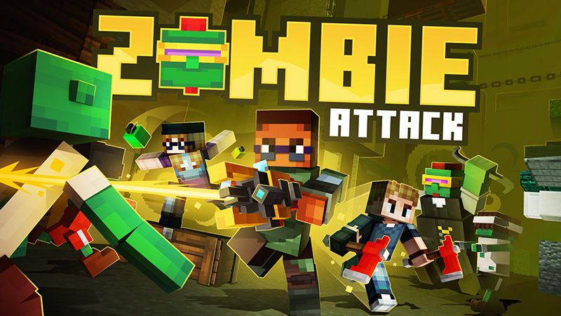 Zombie Attack on the Minecraft Marketplace by Odyssey Builds