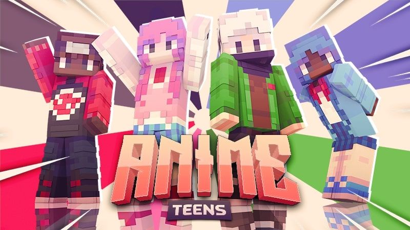 Anime Teens on the Minecraft Marketplace by Venift