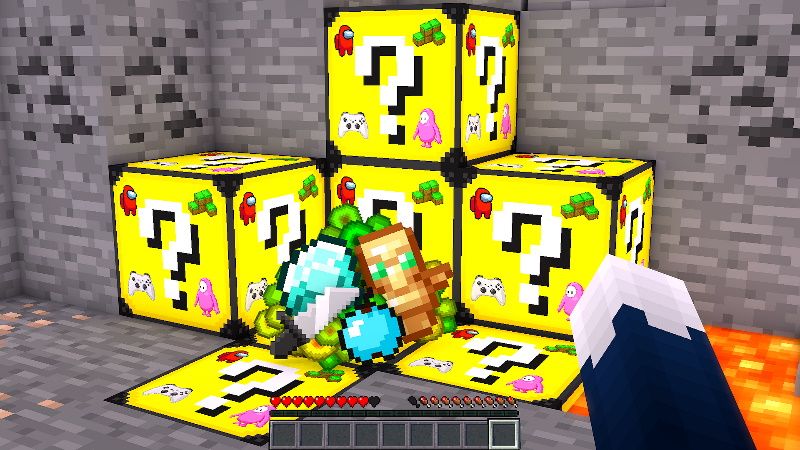 Lucky Block Game Edition on the Minecraft Marketplace by Doctor Benx Lucky Block Game Edition on the Minecraft Marketplace by Doctor Benx