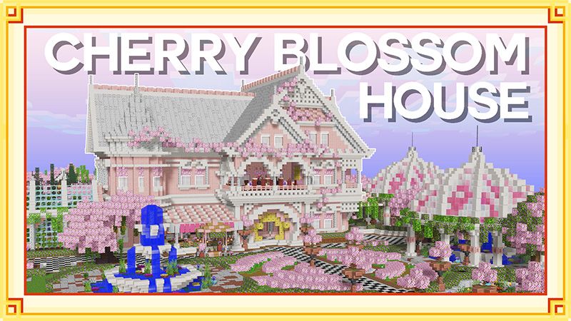 Cherry Blossom House on the Minecraft Marketplace by Wonder