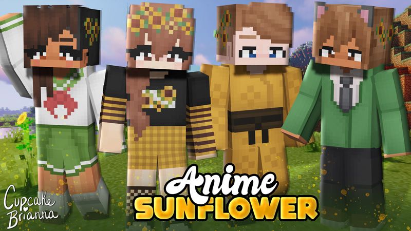 Anime Sunflower HD Skin Pack on the Minecraft Marketplace by CupcakeBrianna Anime Sunflower HD Skin Pack on the Minecraft Marketplace by CupcakeBrianna