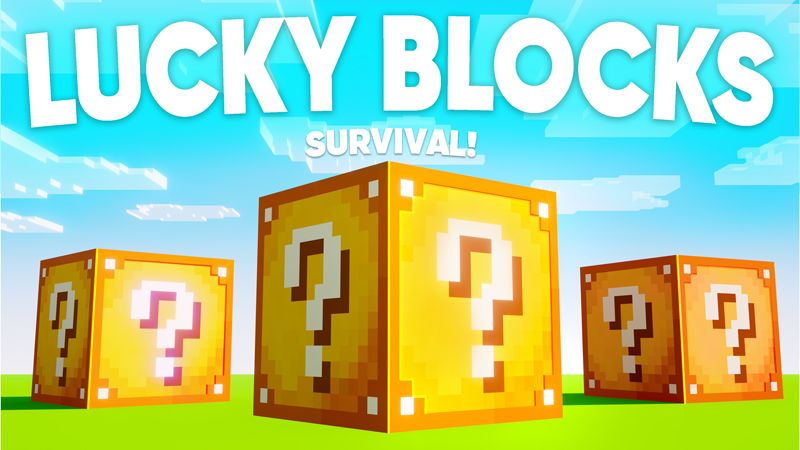 LUCKY BLOCKS SURVIVAL on the Minecraft Marketplace by Chunklabs