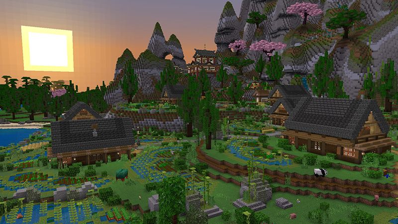 Mountain Settlement by Octovon