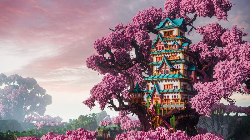 Mega Cherry Treehouse