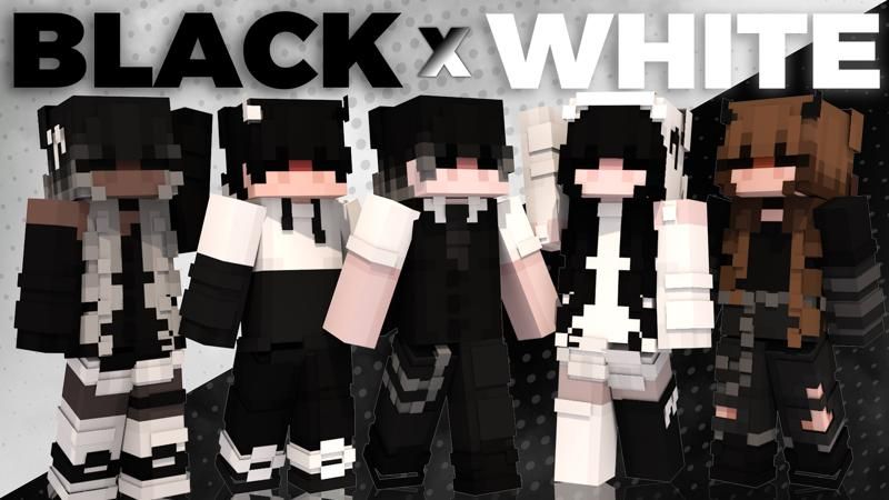 Black X White on the Minecraft Marketplace by Asiago Bagels Black X White on the Minecraft Marketplace by Asiago Bagels