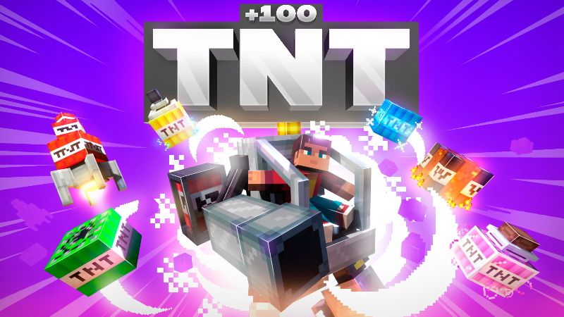 100 TNT on the Minecraft Marketplace by Levelatics