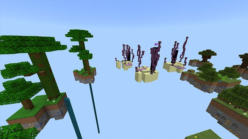 50+ Skyblock Islands by Pickaxe Studios