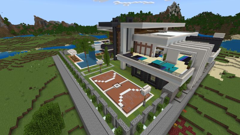 Rich Life Mansion by Odyssey Builds