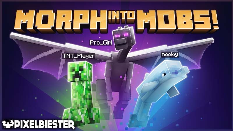 MORPH into MOBS on the Minecraft Marketplace by Pixelbiester
