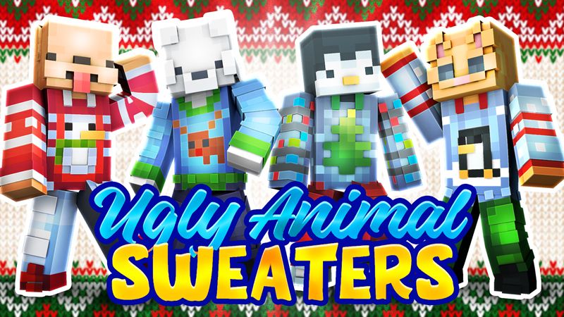 Ugly Animal Sweaters on the Minecraft Marketplace by Blu Shutter Bug Ugly Animal Sweaters on the Minecraft Marketplace by Blu Shutter Bug