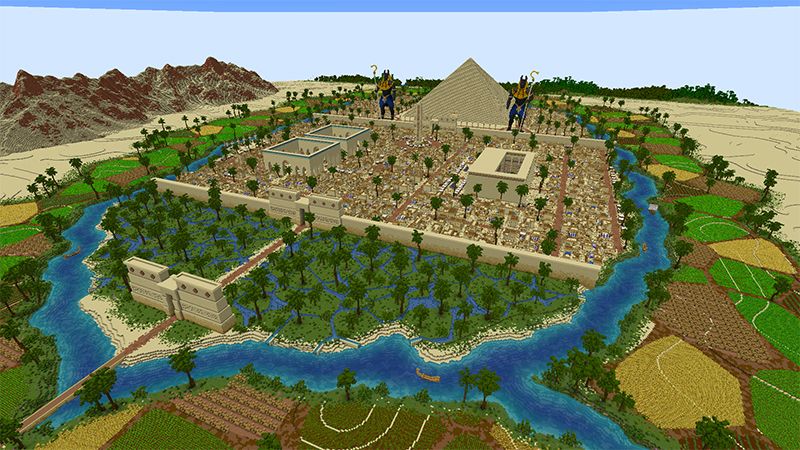 Egyptian Oasis by Razzleberries