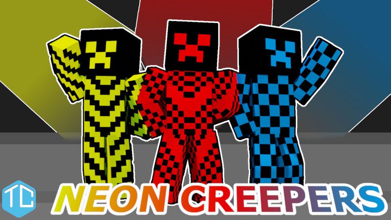 Neon Creepers on the Minecraft Marketplace by Tomhmagic Creations