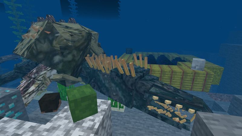 Underwater Base by Lifeboat