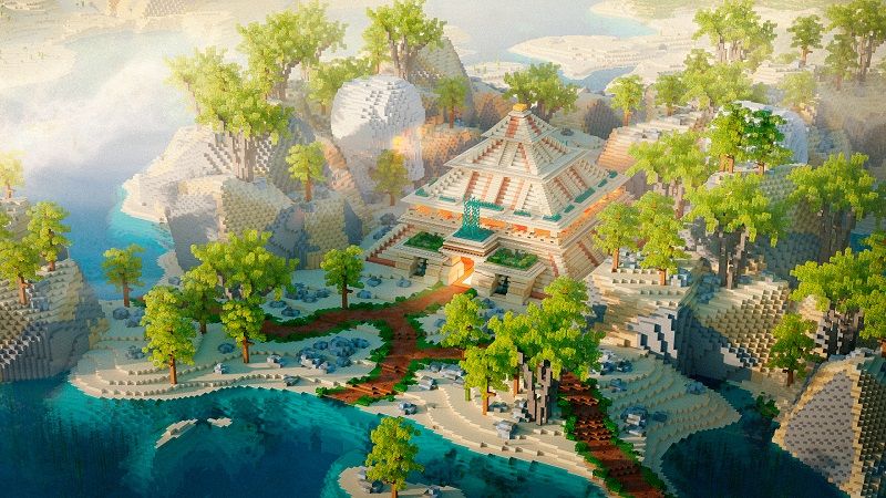 Desert Pyramid on the Minecraft Marketplace by Street Studios Desert Pyramid on the Minecraft Marketplace by Street Studios