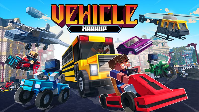 VEHICLE MASHUP on the Minecraft Marketplace by Odyssey Builds