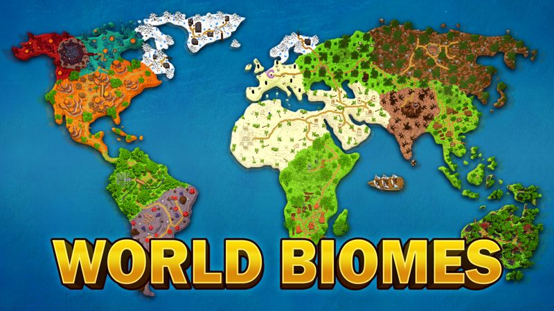 World Biomes on the Minecraft Marketplace by The Craft Stars