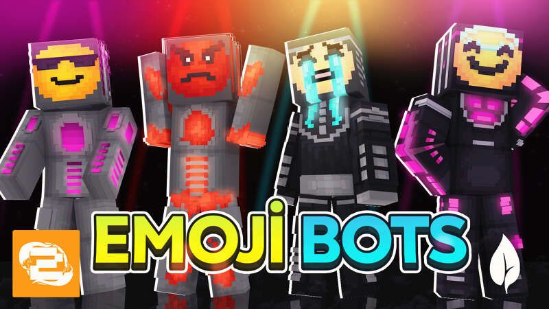Emoji Bots on the Minecraft Marketplace by 2-Tail Productions Emoji Bots on the Minecraft Marketplace by 2-Tail Productions