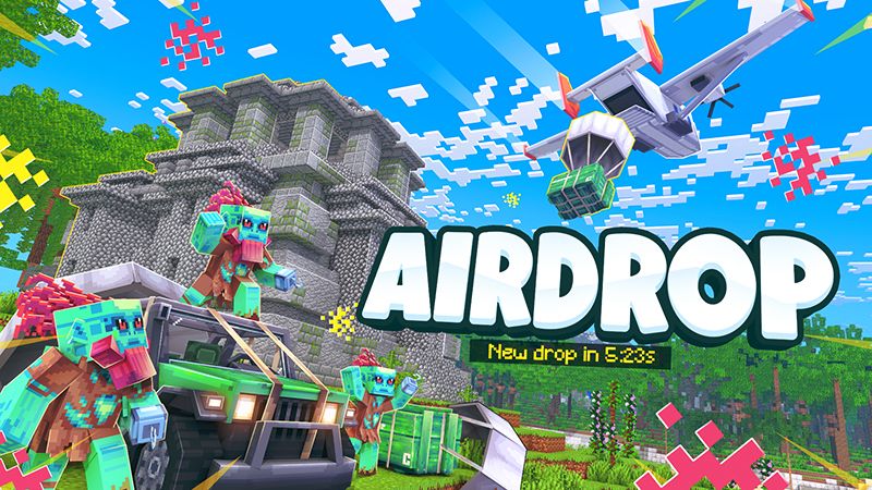 Airdrop on the Minecraft Marketplace by Cypress Games Airdrop on the Minecraft Marketplace by Cypress Games
