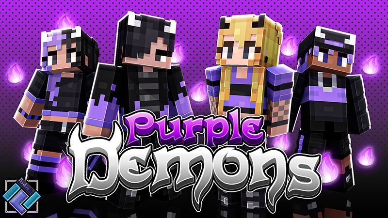 Purple Demons on the Minecraft Marketplace by PixelOneUp Purple Demons on the Minecraft Marketplace by PixelOneUp