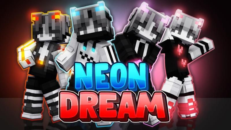 Neon Dream on the Minecraft Marketplace by Waypoint Studios Neon Dream on the Minecraft Marketplace by Waypoint Studios