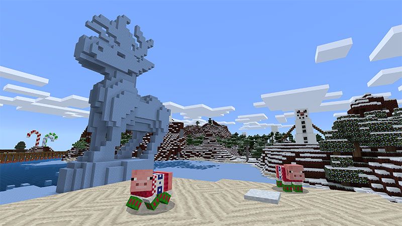 Festive Mash-up by Minecraft