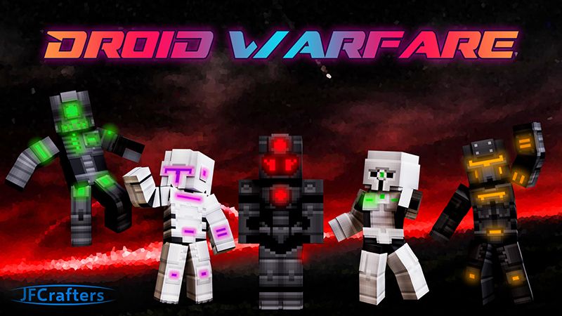 Droid Warfare on the Minecraft Marketplace by JFCrafters Droid Warfare on the Minecraft Marketplace by JFCrafters