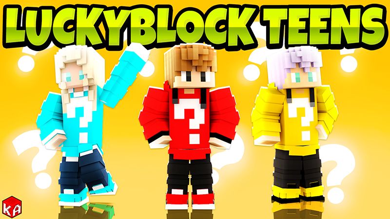 Luckyblock Teens on the Minecraft Marketplace by KA Studios Luckyblock Teens on the Minecraft Marketplace by KA Studios