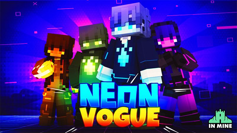 Neon Vogue on the Minecraft Marketplace by In Mine Neon Vogue on the Minecraft Marketplace by In Mine