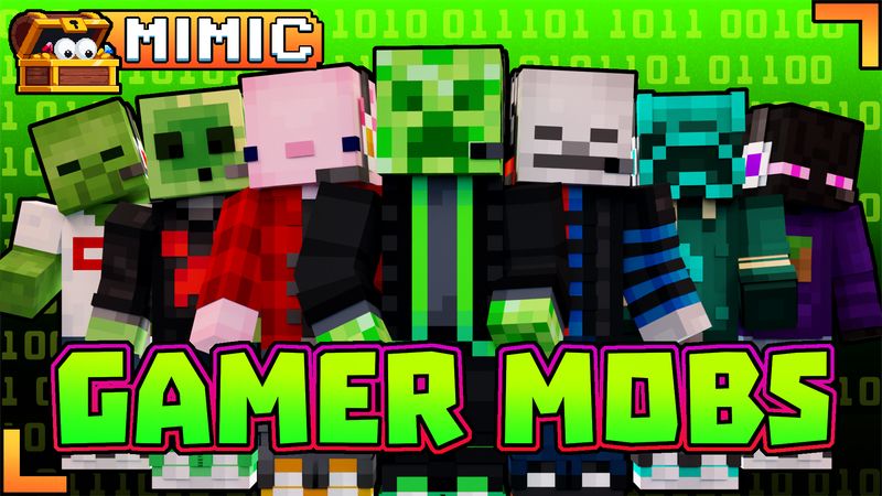 Gamer Mobs on the Minecraft Marketplace by Mimic Gamer Mobs on the Minecraft Marketplace by Mimic