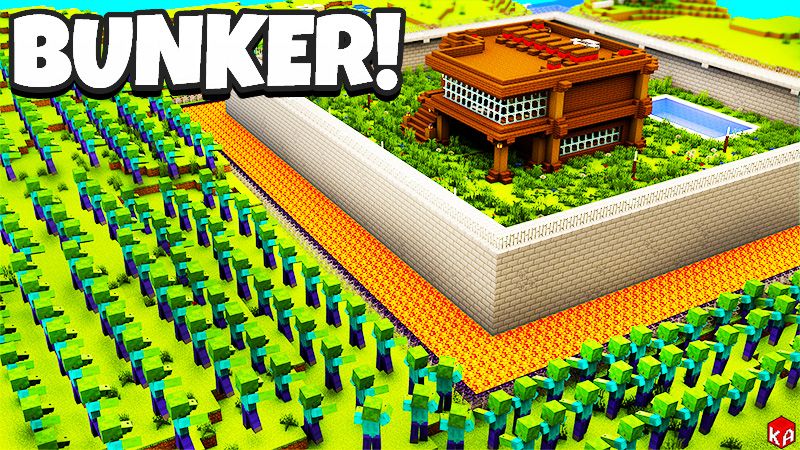 Zombie Apocalypse Bunker on the Minecraft Marketplace by KA Studios Zombie Apocalypse Bunker on the Minecraft Marketplace by KA Studios
