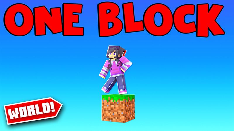 One Block World on the Minecraft Marketplace by Pickaxe Studios One Block World on the Minecraft Marketplace by Pickaxe Studios